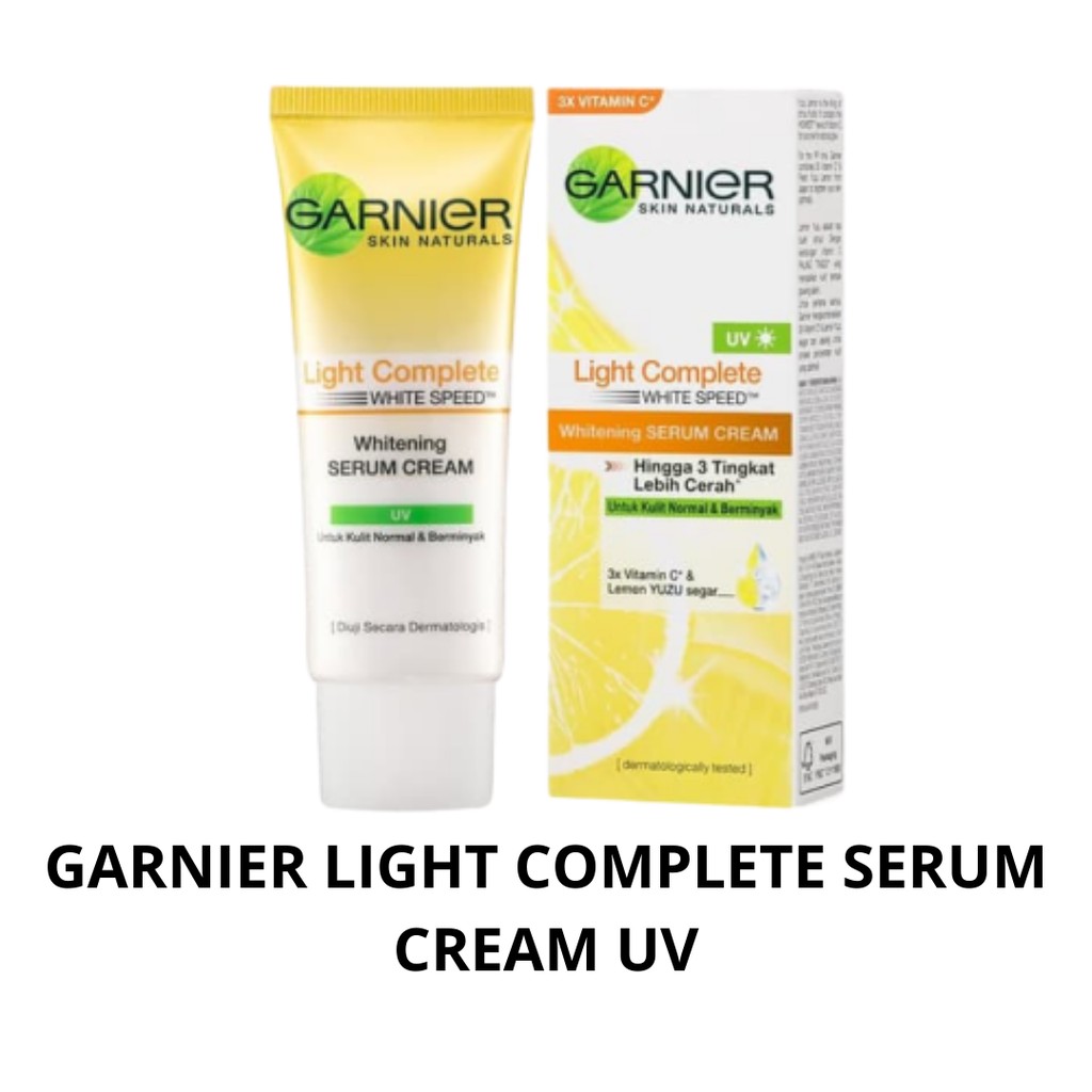 Garnier Garnier Light Complete Skincare Moisturizer Pelembab Wajah Pelembab Muka Shopee Indonesia