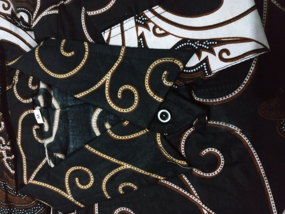 Kemeja Batik Pria Lengan Panjang Murah Seragam M L Xl Xxl