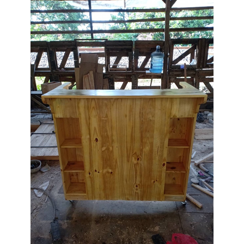 meja kasir , minibar , meja jualan