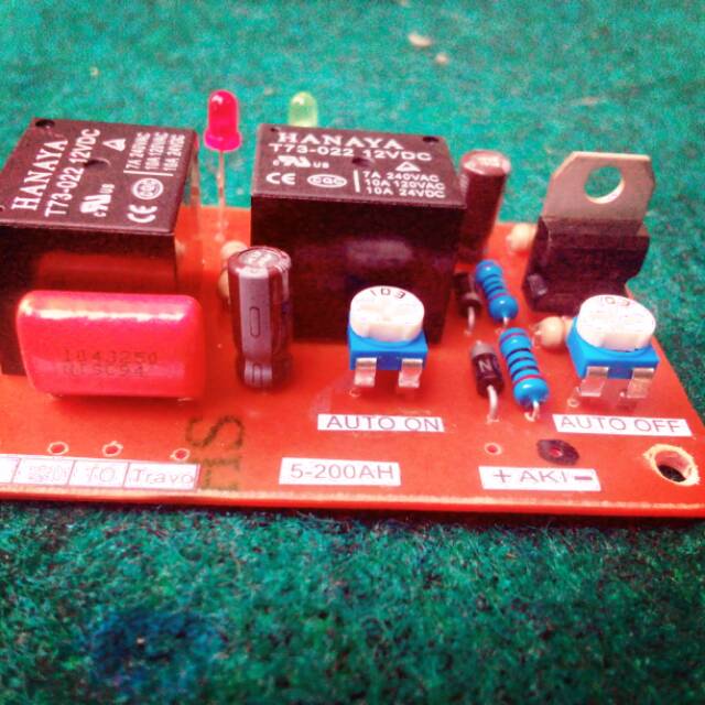 Kit charger aki otomatis auto cut mode PLN