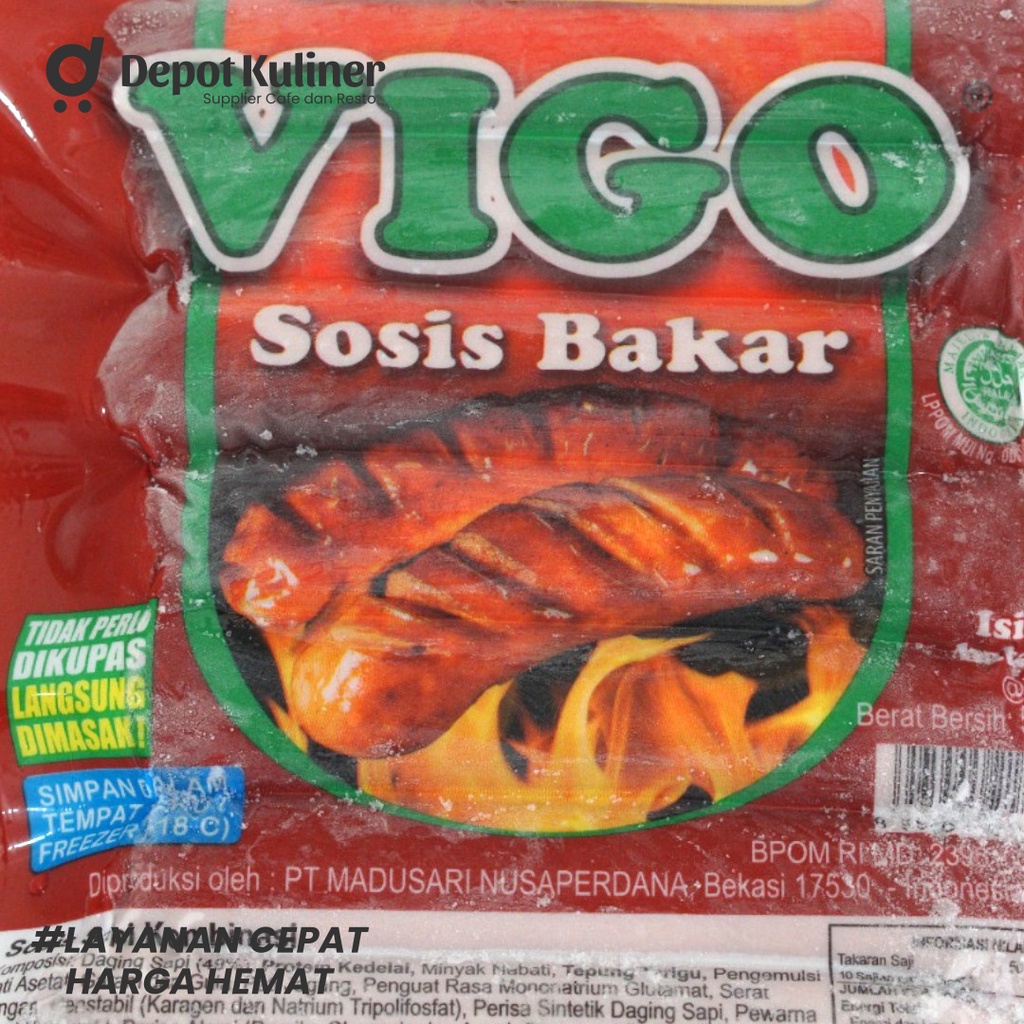 Sosis Bakar Vigo isi 7 pcs