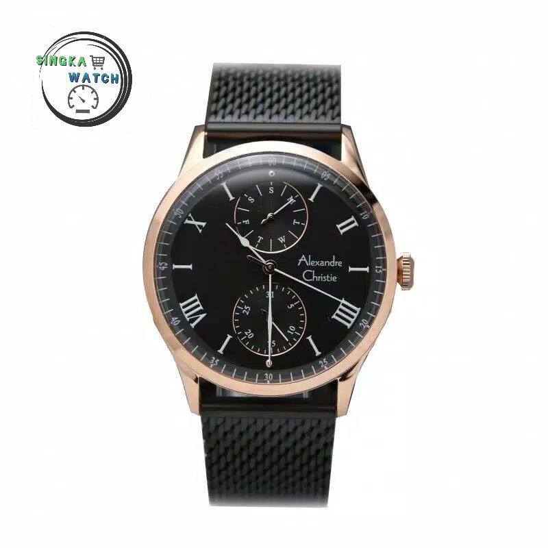 JAM TANGAN COWOK ALEXANDRE CHRISTIE AC ORI SERI 6437MF