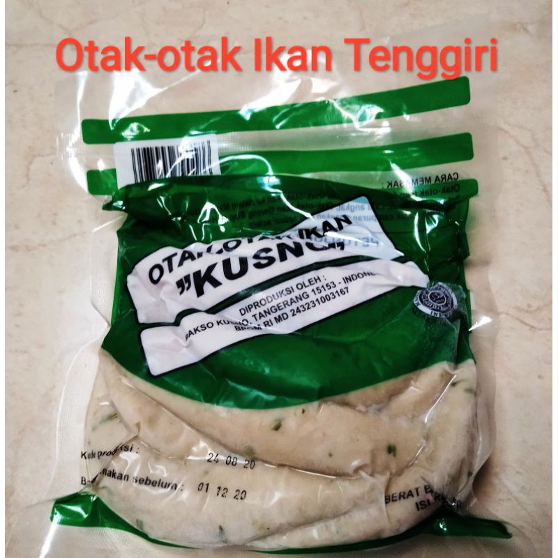 

Otak-otak Ikan Tenggiri "KUSNO" . isi 10 bh. Halal frozen food