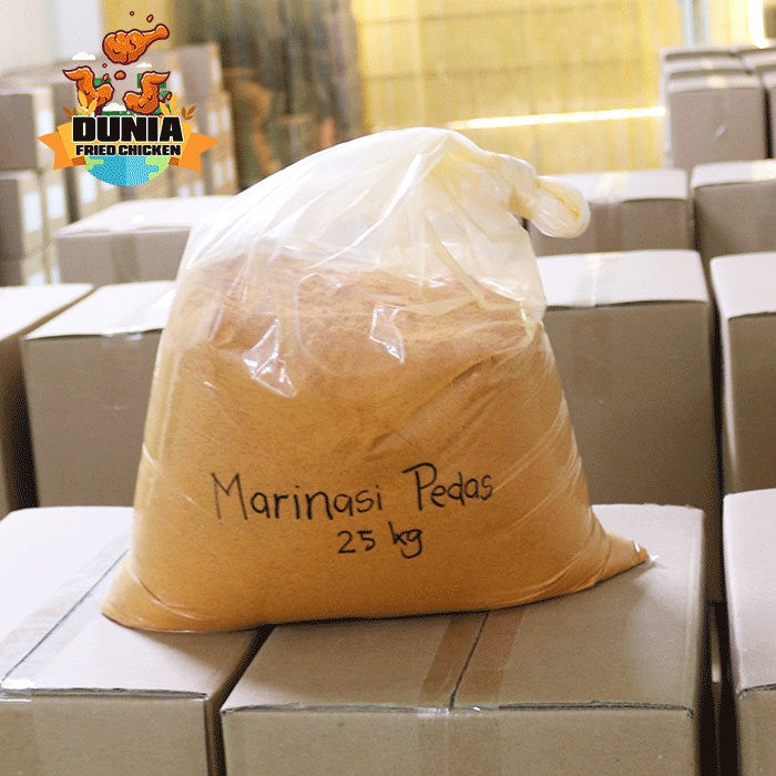 

Bumbu Marinasi Fried Chicken 25kg (Pedas)