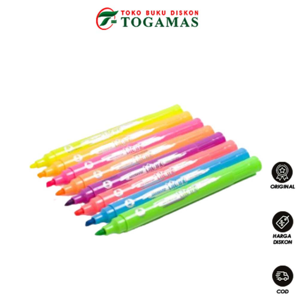 

READY STOCK !! TEXLINER LITE ME JUMBO MIX COLORS STANDARD
