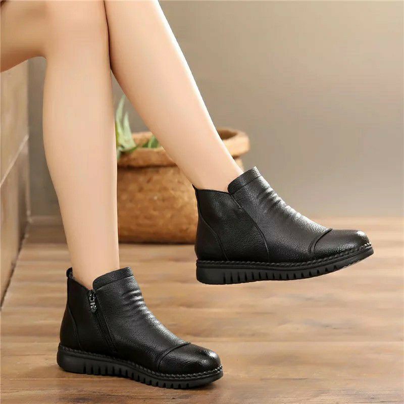 Sepatu Boots Wanita Ankle Boots kerja Wanita Boots fashion wanita Alisha by Etnikshoes