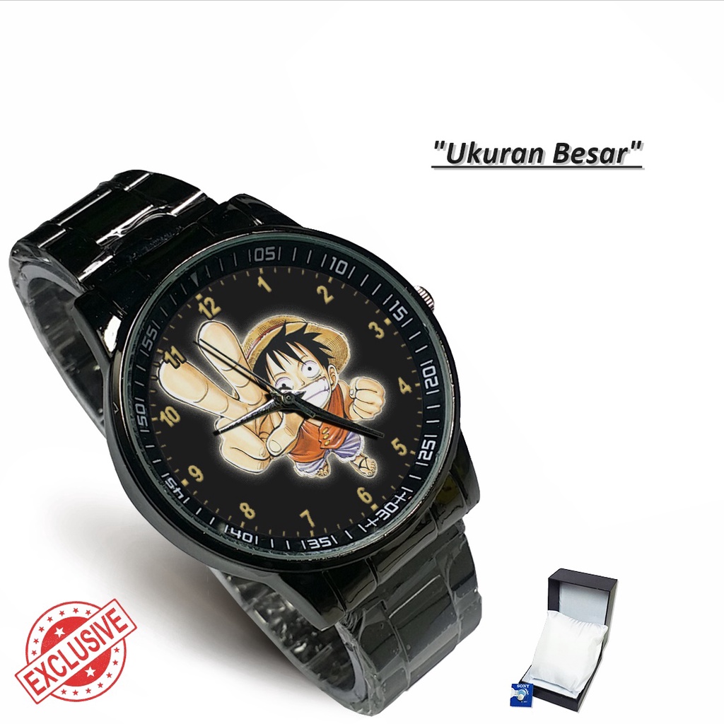 Jam Tangan Rantai Couple Anime ONE PIECE 04 (Special)