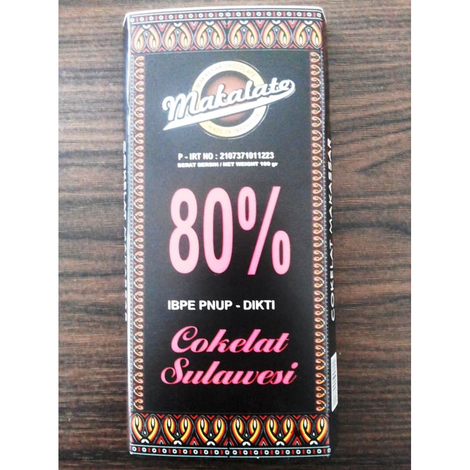 

Coklat Makalate 80%