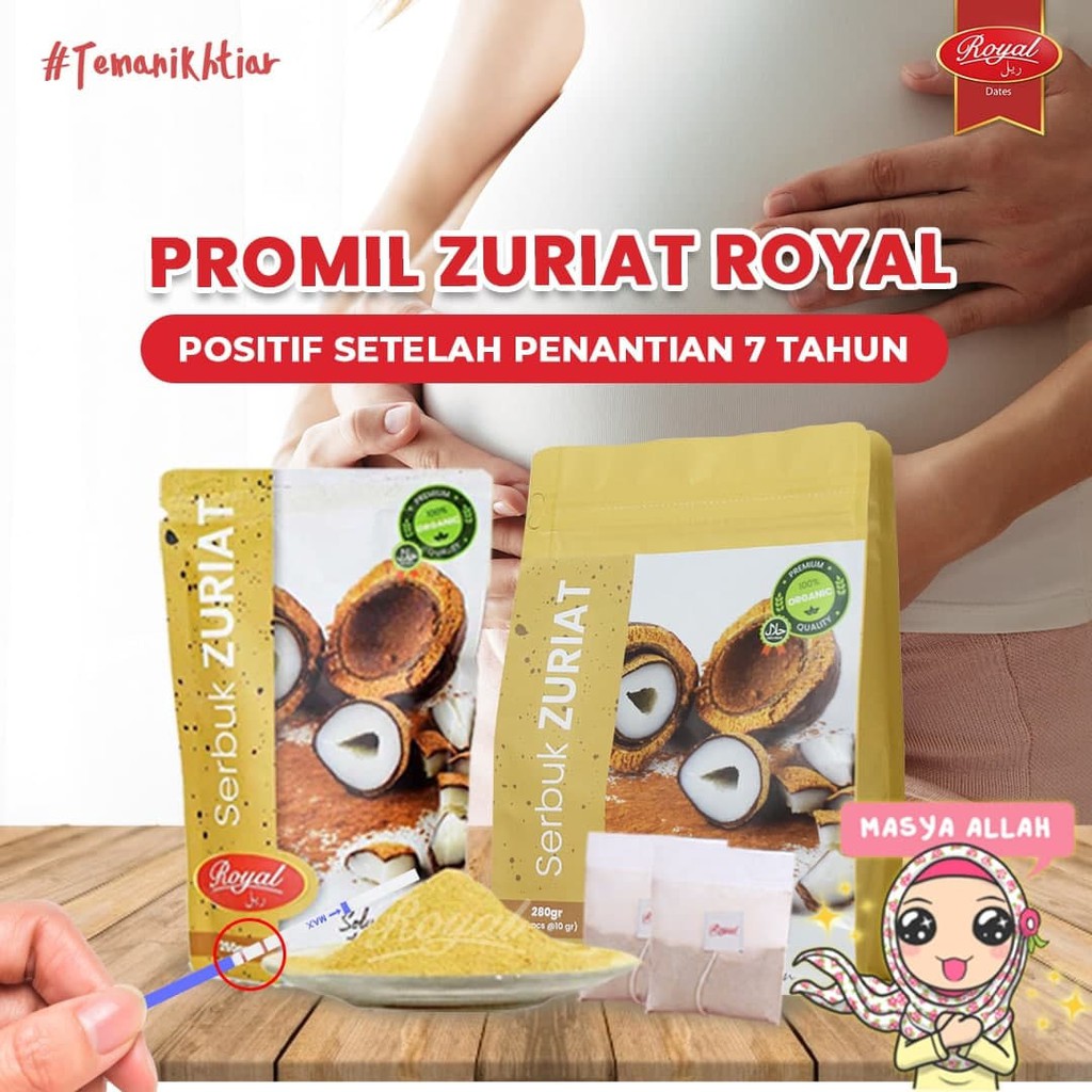 

Bubuk Zuriat / Doum Kemasan 250 gram PROMIL SERBUK ZURIAT