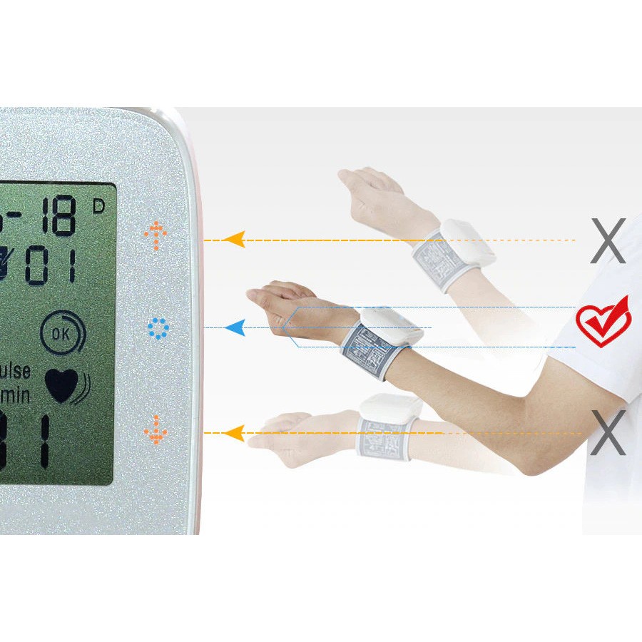 Yuwell Pengukur Tekanan Darah Tensi Blood Pressure Monitor - YE8900A - White