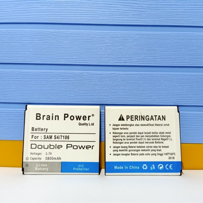 Baterai Batre Battery Samsung Galaxy S4 i9500 i 9500 Double Power