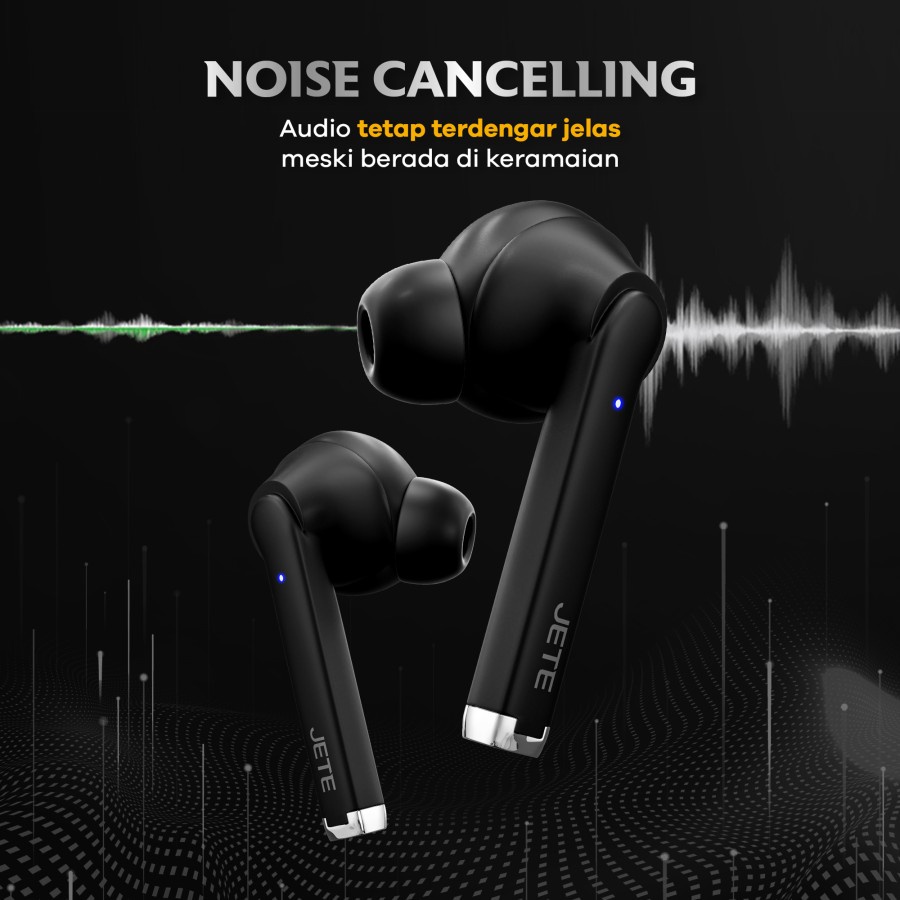 TWS Bluetooth JETE T11 Earbuds Headset Bluetooth 5.1 - Garansi Resmi 2 Tahun