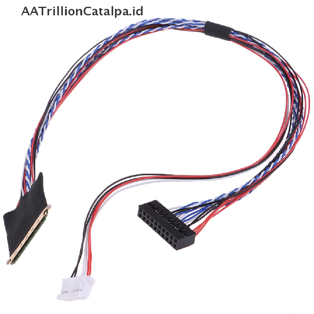 Aatrillioncatalpa I-PEX 20453-20455 30pin 1ch 6 bit LVDS Kabel Panel Display LCD / LED