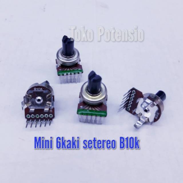 POTENSIO MINI 6KAKI SETERIO B10K