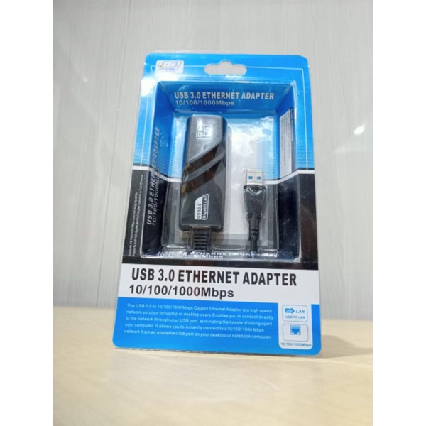 USB 3.0 ETHERNET ADAPTER  10/100/1000 mbps