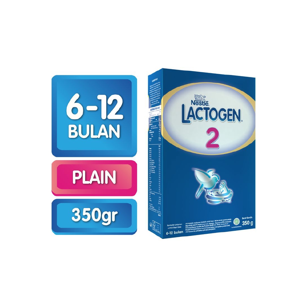 

OL8 - Lactogen 2 Susu Bayi Formula Dha + Prebio 1 350G