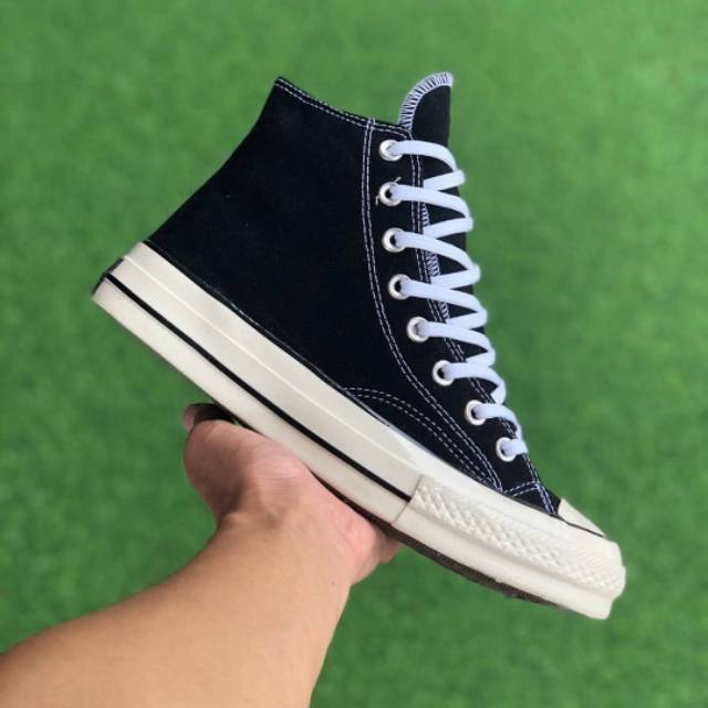 Converse 70S Egret High Black White Premium