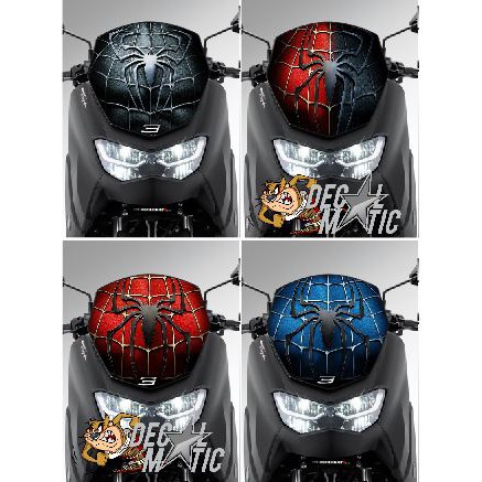 Stiker Decal Visor New Nmax 2020 2021 2022 2023  / Old Nmax (2015-2019) / NMAX TURBO - Spiderman