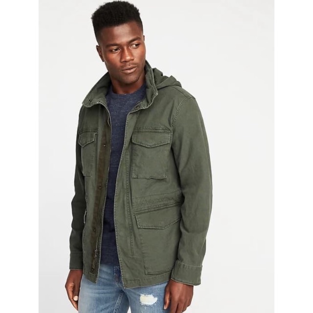 hooded utility parka old navy