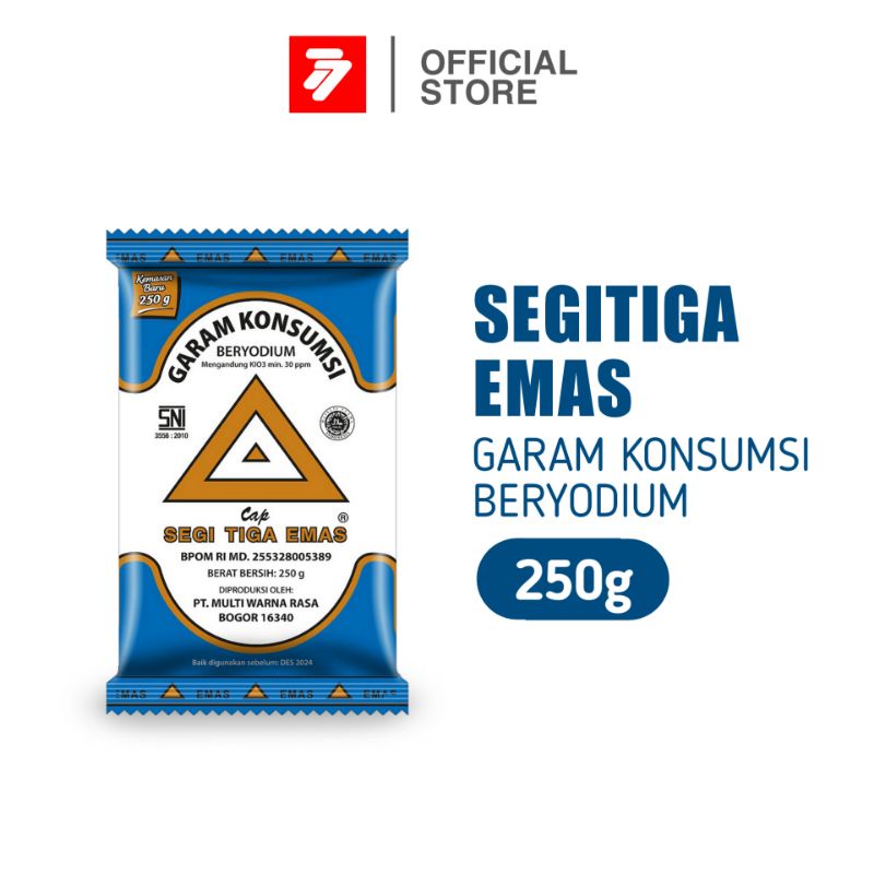 

Segitiga Emas Garam Dapur Beryodium 250 gr