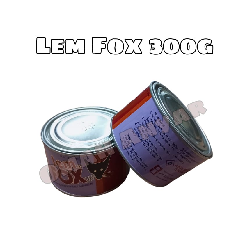 Lem Fox Kuning Lem Kayu 300 gram