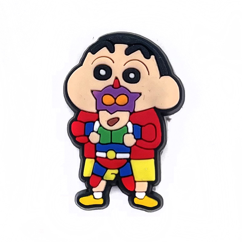 Crayon Shin-chan croc Untuk Dekorasi Sepatu / Gelang / Hadiah / Pesta