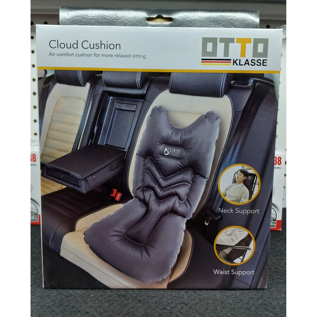 BANTALAN ANGIN JOK MOBIL / OTTO KLASSE FOR ADULT GREY / INFLATABLE CUSHION