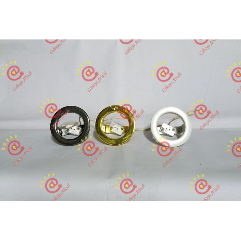 Fitting Downlight Halogen Zetalux / Fitting Halogen Mr16 Zetalux