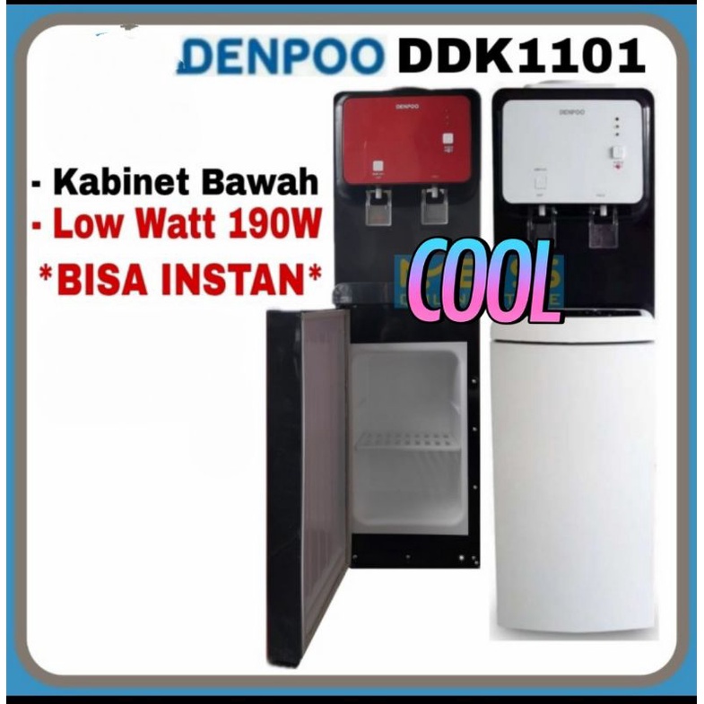 Jual Water Dispenser Galon Atas Low Watt Denpoo Ddk Non Kompresor