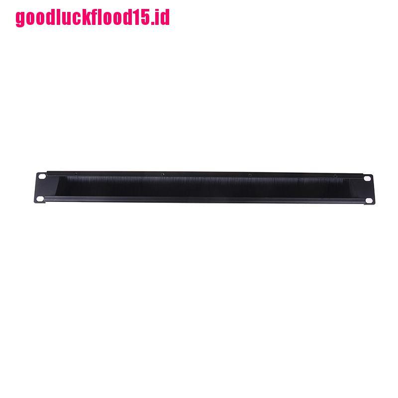 (LUCKID) Panel bar slot brush mount Rak Lemari 1U 19 &quot;