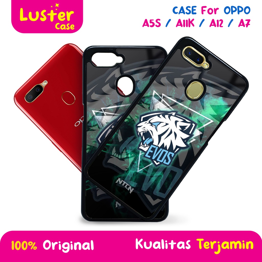 Case OPPO A5S/A7/A11K/A12 Case HP Premium Glossy [ EVOS ] Casing HP - Softcase Glossy - Softcase OPP