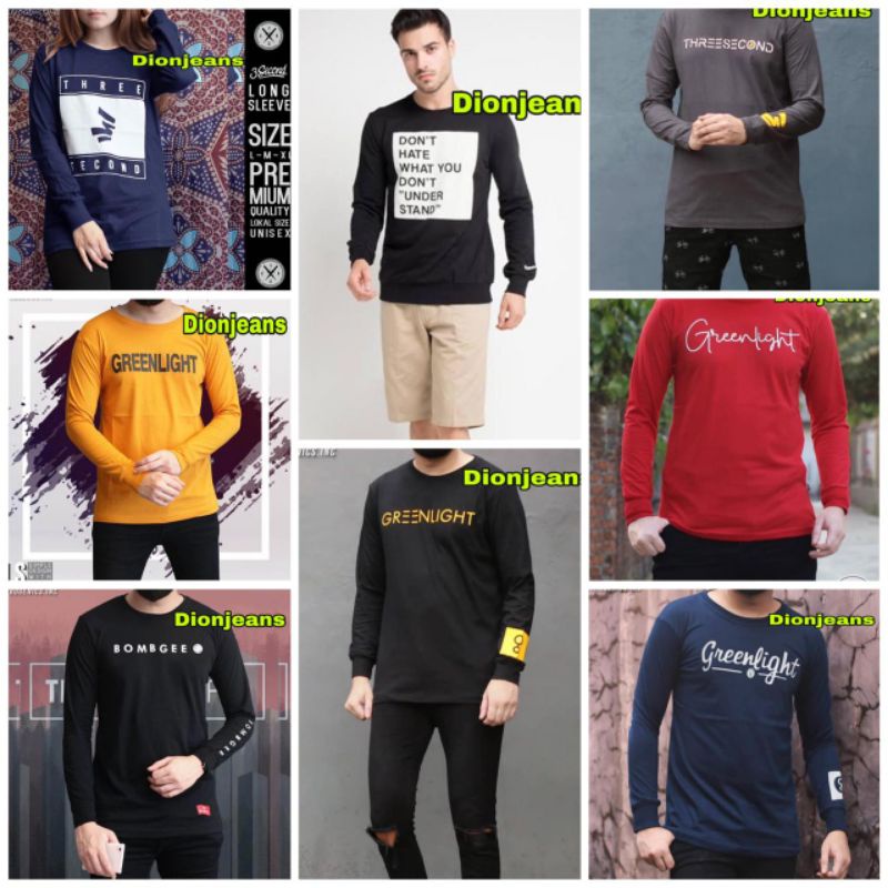 Kaos Lengan panjang Bomboogie original