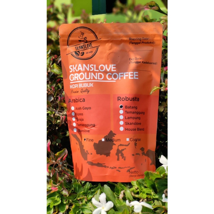 

Kopi Robusta Batang 150g | skanslovecoffee