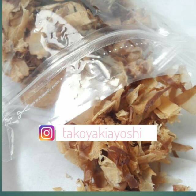 

Hana Katsuobushi 100 gram Grade A Cakalang Taburan Takoyaki
