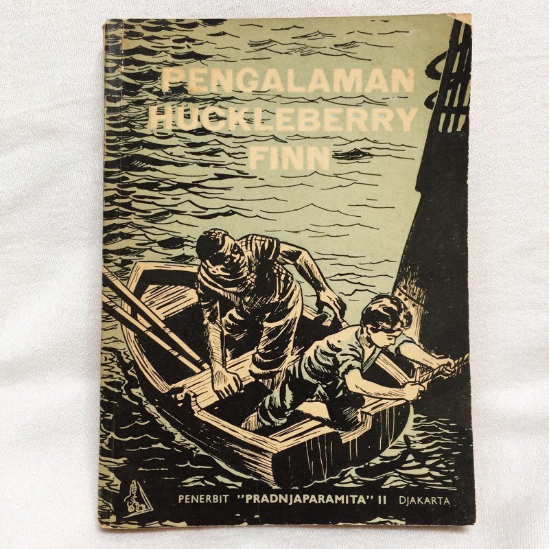 Mark Twain Pengalaman Huckleberry Finn (buku bekas)