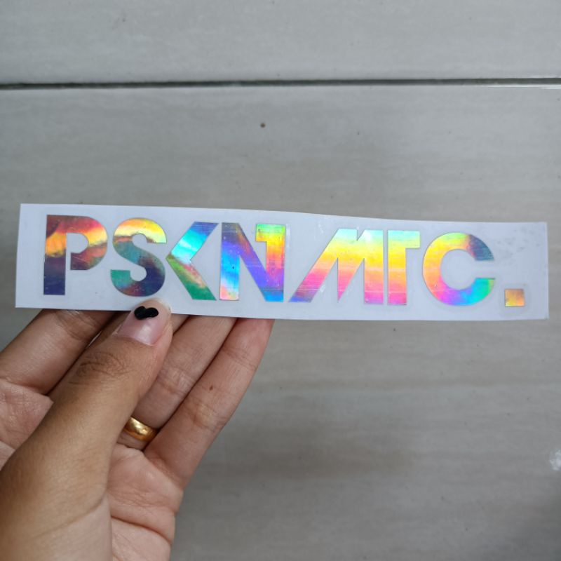 STICKER STIKER PSKNMTC CUTTING