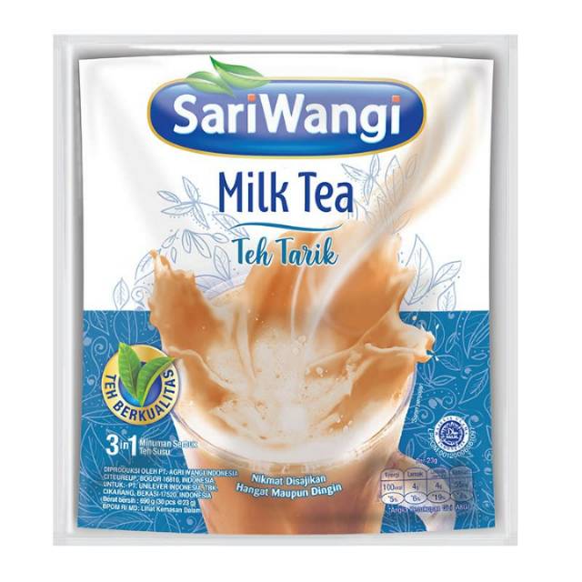 Jual SARIWANGI Milk Tea Teh Tarik 30 Sachet Sari Wangi Teh Susu