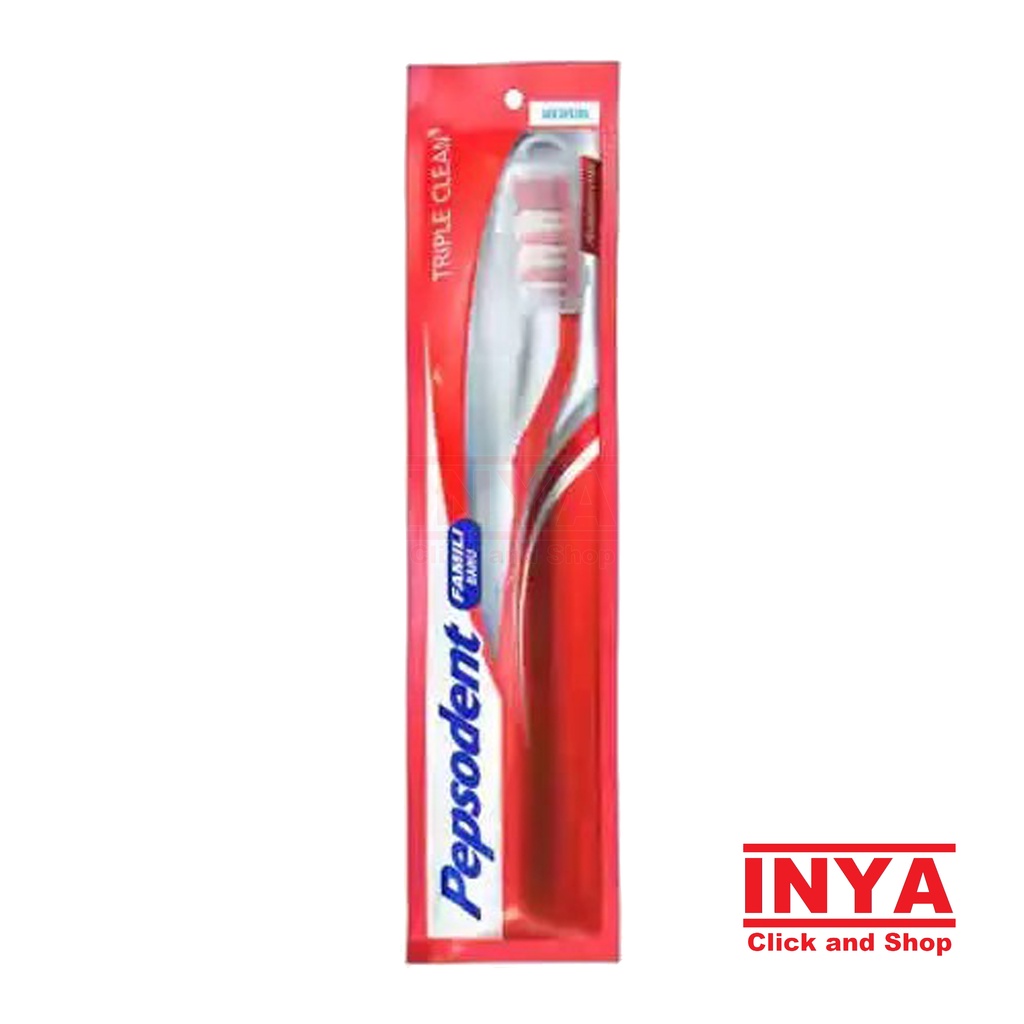 SIKAT GIGI PEPSODENT TRIPLE CLEAN SOFT TOOTHBRUSH