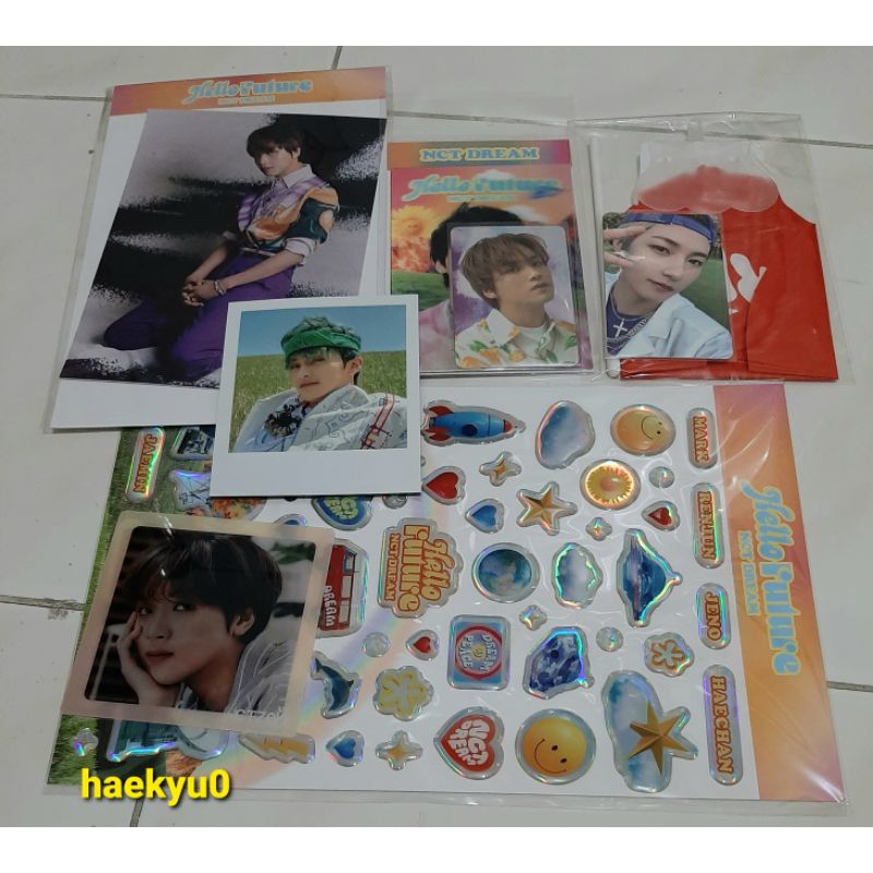 MD NCT Dream NCT 127 official epoxy mini ballon postcard japan fanclub NCT 127 postcard sticker offi