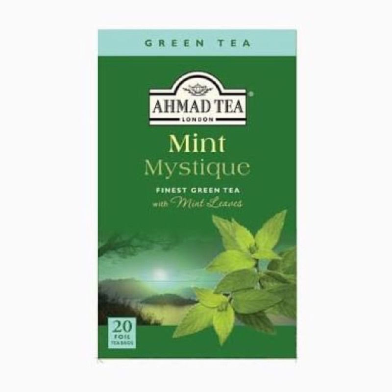 Ahmad Tea Mint Mystique Green Tea 20 Teabags Teh Hijau Mint best