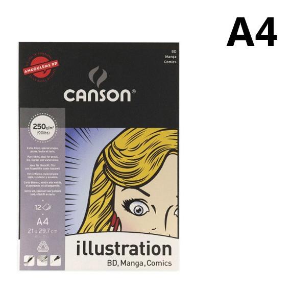 

Canson Illustration BD, Manga, Comics Pad A4