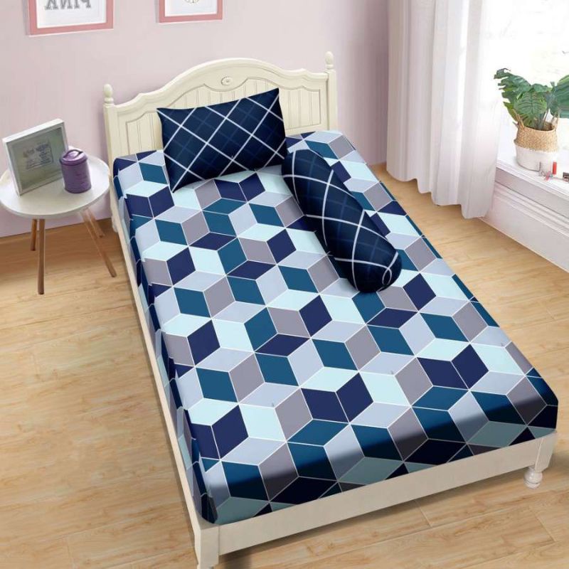 Sprei Aloha Polos Emboss Lady Rose Single ukuran 120x200 Motif Marco