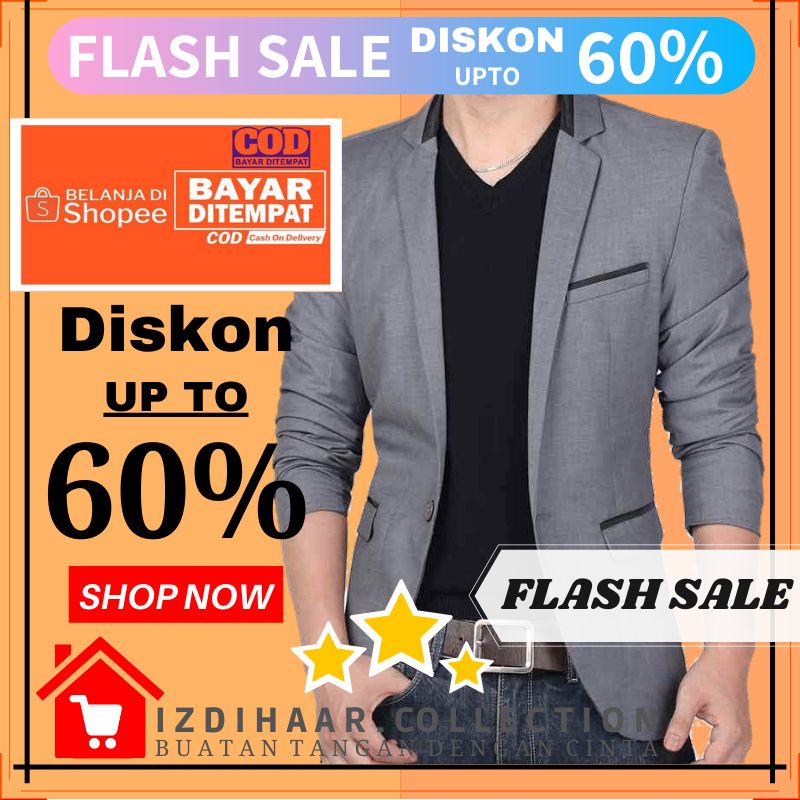 JAS FORMAL PRIA JAS PRIA JAS NIKAH JAS WISUDA JAS RESMI JAS KEREN BLAZER PRIA - PREMIUM