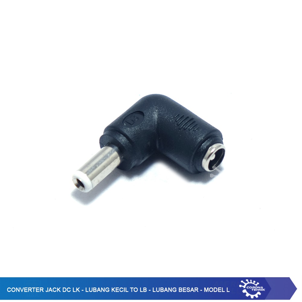 Converter Jack DC LK - Lubang Kecil to LB - Lubang Besar - Model L