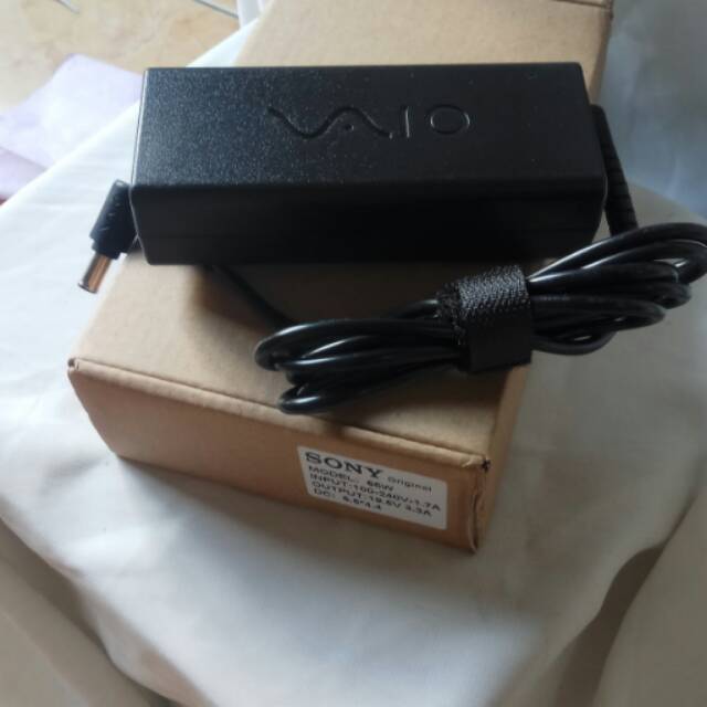 ORIGINAL Adaptor charger SONY VAIO 19.5v-3.3A DC:6.6*4.4