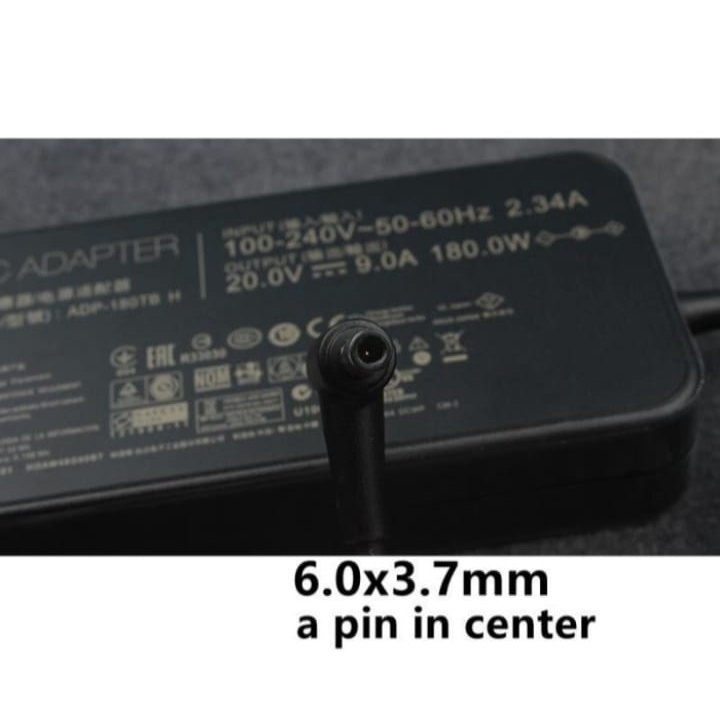 Adaptor Charger Laptop Asus ROG Zephyrus G14 GA401IV GA502 GA502D GA502DU 20V 9.0A 180W