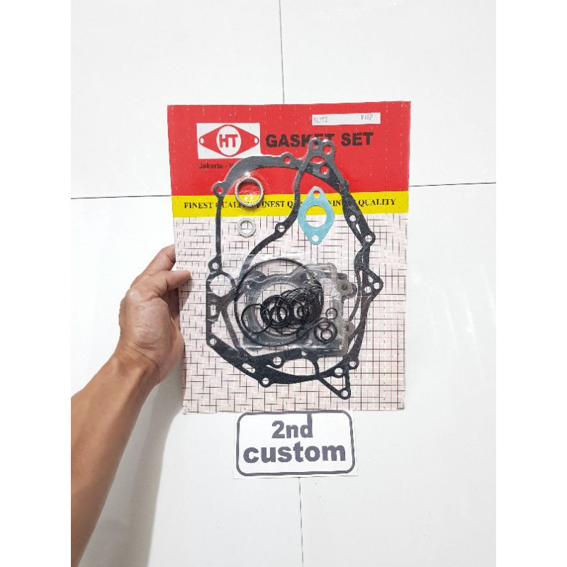 Paking full set Kawasaki Blitz R Joy fullset komplit repair kit blok block head karet cop top koplin