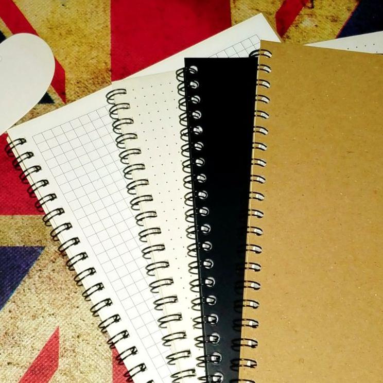 

0 NOTEBOOK RING SPIRAL A5 VARIAN NOTE BOOK ♫➜ Model #Terbaru )┓
