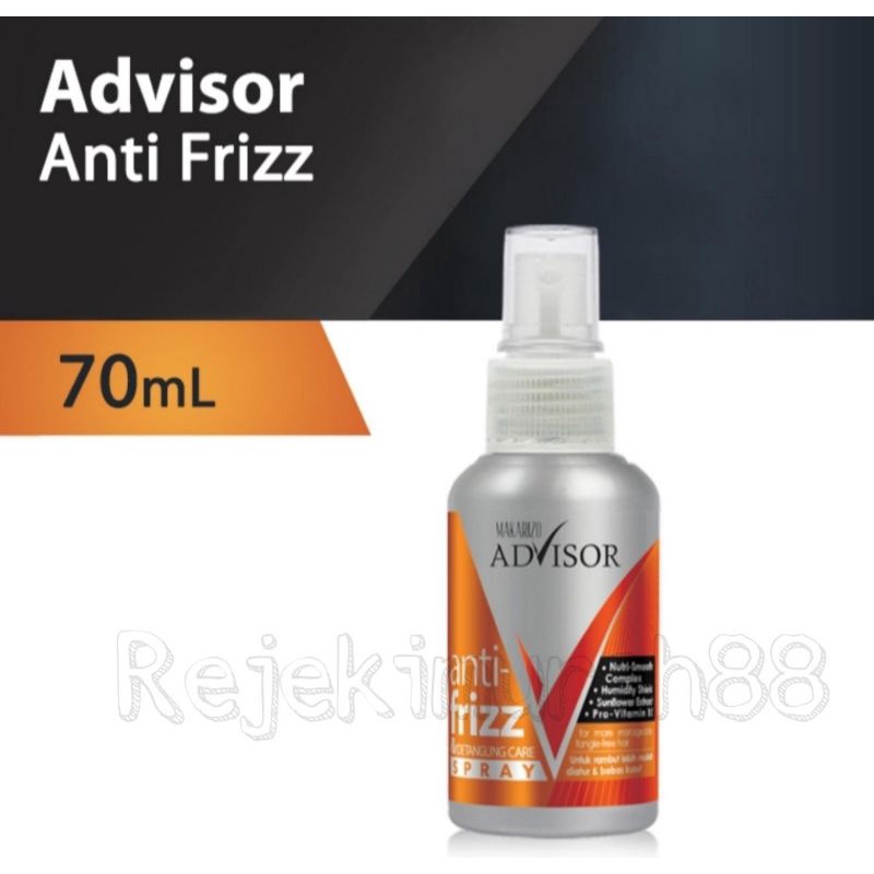 Makarizo Advisor Anti-Frizz &amp; Detangling Care Anti Kusut 240/70ML