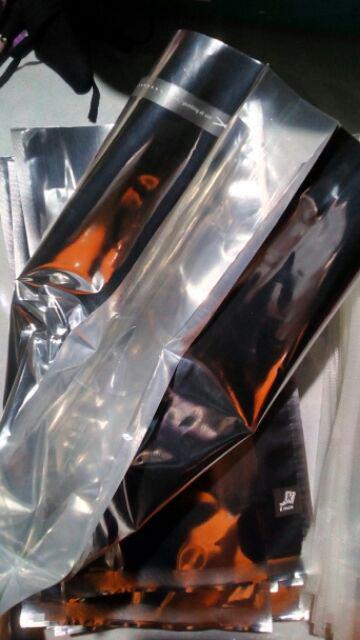 Plastik Standing Pouch Aluminium Foil Kombinasi Plastik Bening 1000 Gram